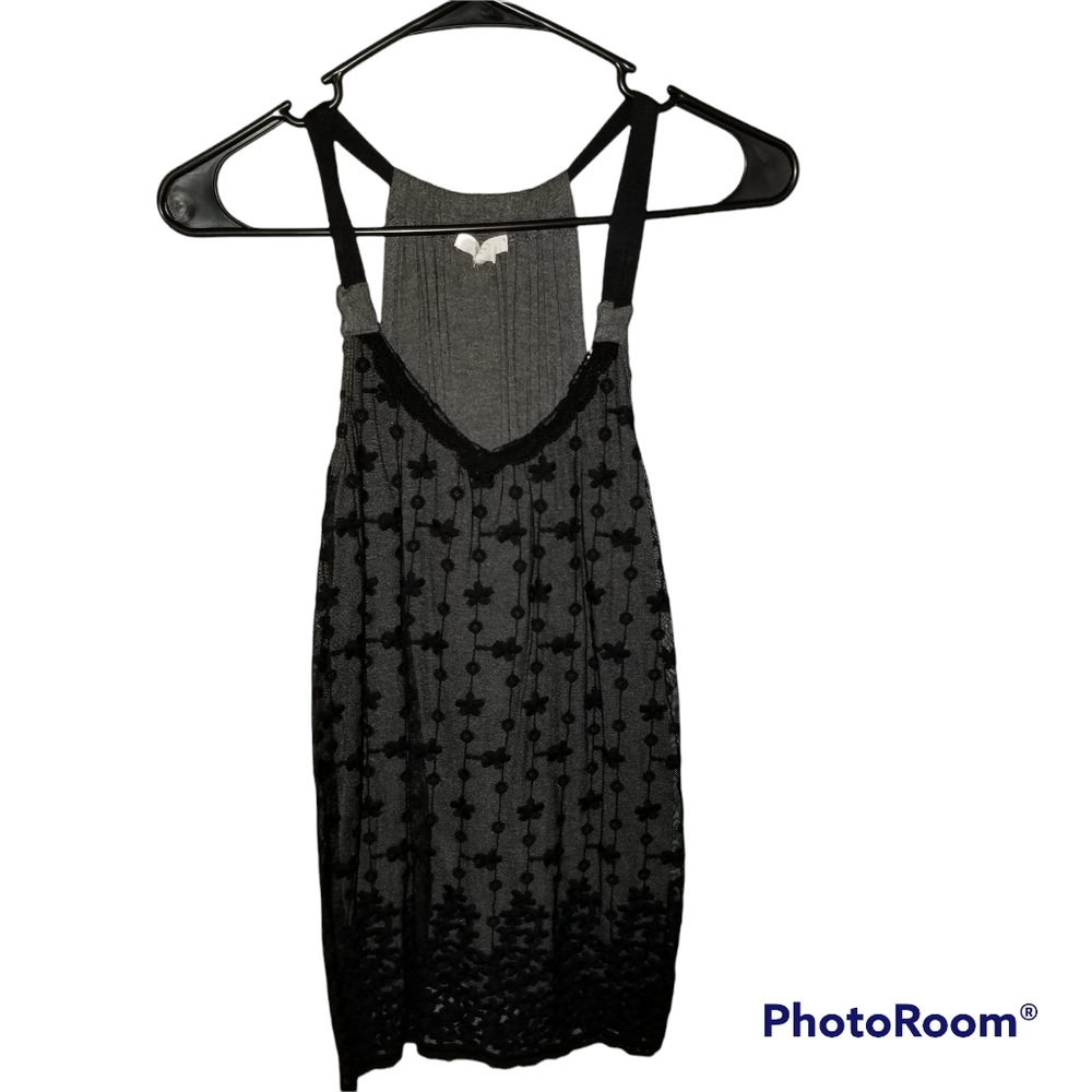 Black/Gray Maurices Tank Top